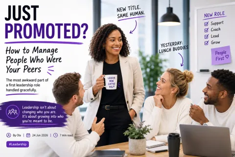Just Promoted? How to Manage People Who Were Your Peers