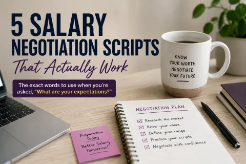 5 Salary Negotiation Scripts That Actually Work
