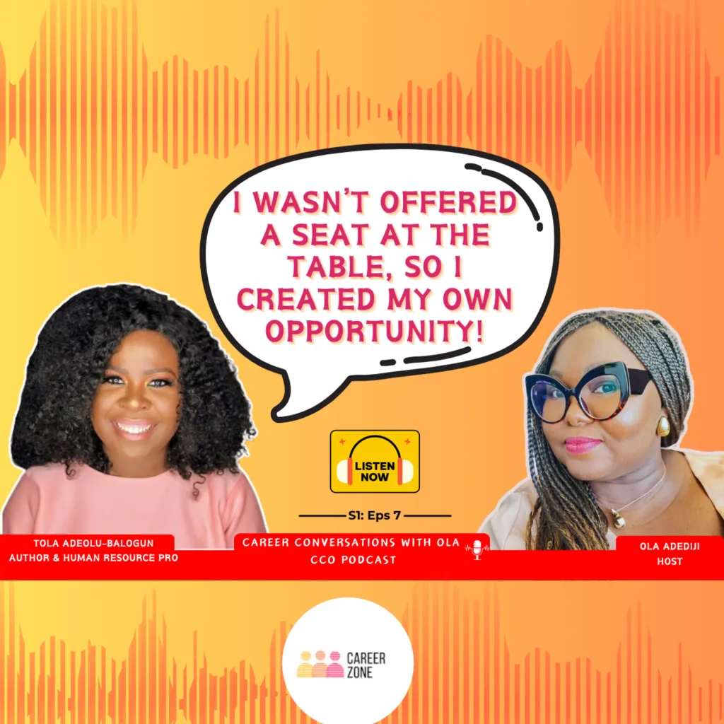 Career Pivots & Growth: Mindset Shifts for Success w/ Tola Adeolu-Balogun – Celebrating Women’s Empowerment — CareerZone by Ola episode cover