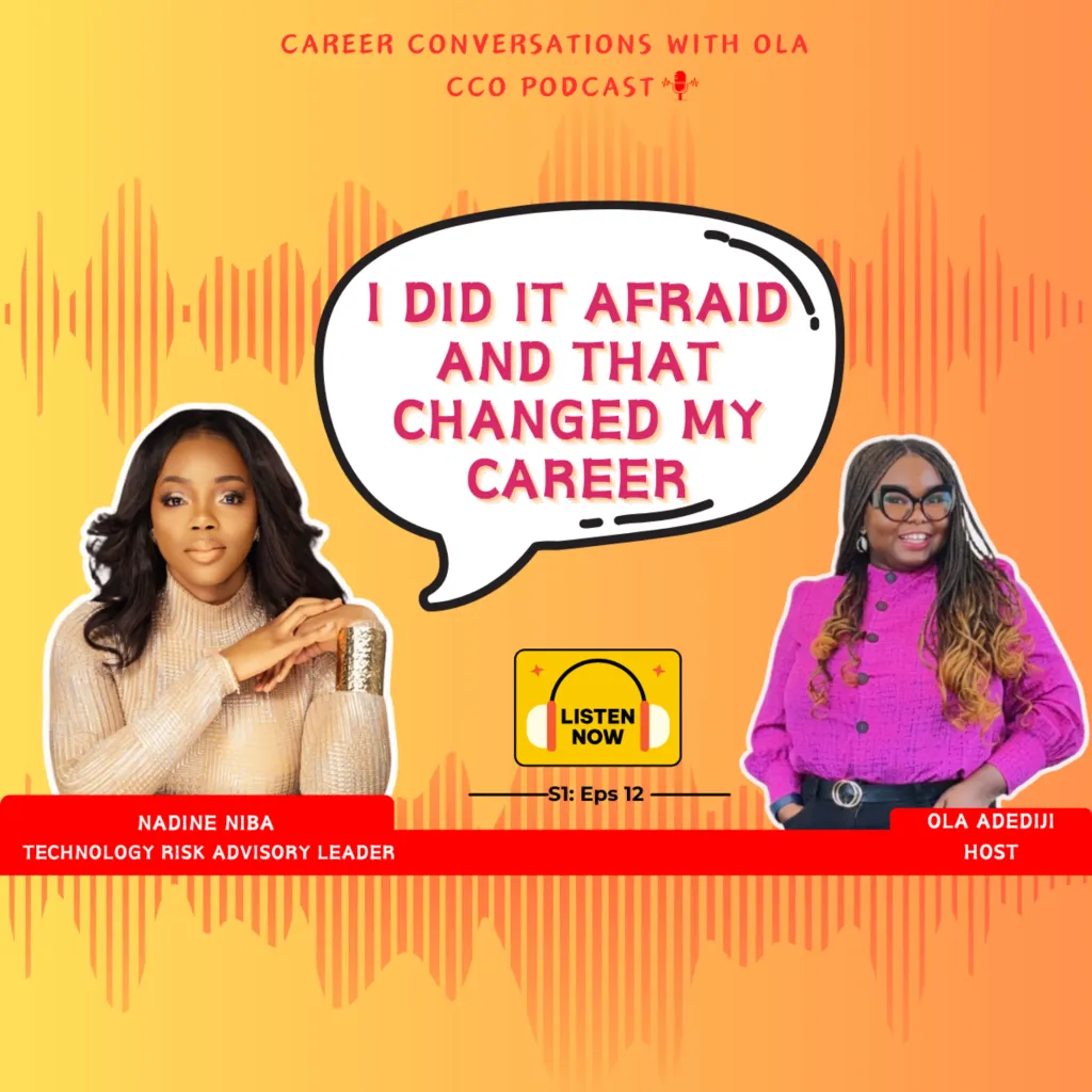 Do It Afraid: Nadine Niba on Career Sponsorship, Resilience and Career Growth Strategies — CareerZone by Ola episode cover